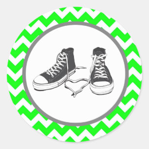 20 - 1.5 Envelope Seal Teenage Sneakers Chevron