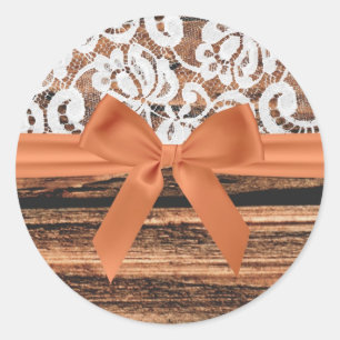 20 - 1.5 Envelope Seal Wooden & Lace