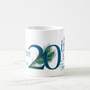 # 20- 20th Wedding Anniversary or 20th Birthday Coffee Mug