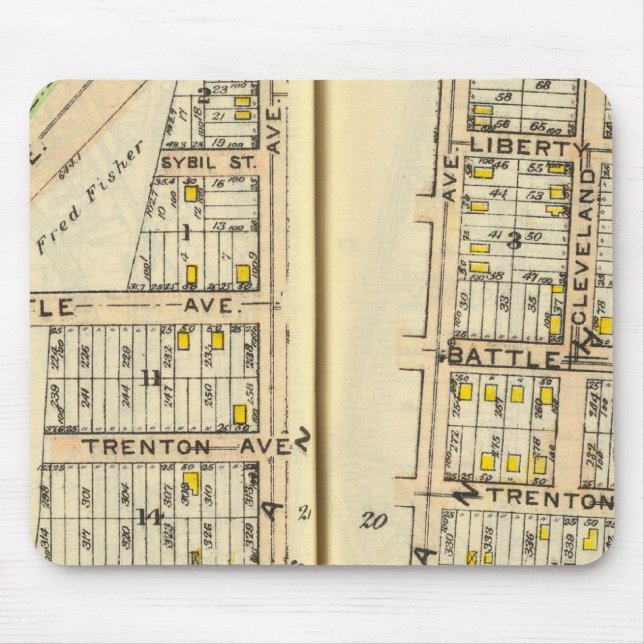 20-21 White Plains Mouse Pad (Front)