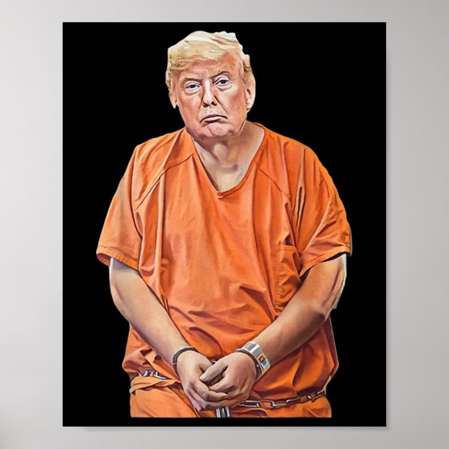 20-24 Years In Prison Funny Anti-trump  Poster (Front)