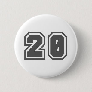 20 6 CM ROUND BADGE