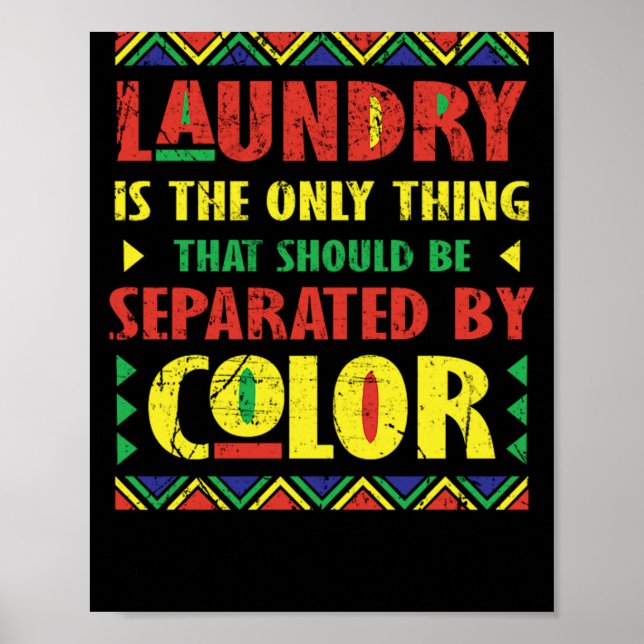20 Black History Month African Pride Apparel Gift. Poster (Front)