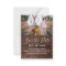 20 Budget RUSTIC PHOTO Save Date and Envelopes