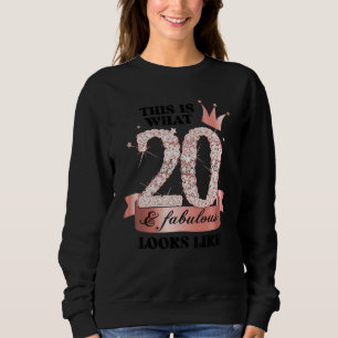 20 & Fabulous I Rose And White Party Group Candid  Sweatshirt