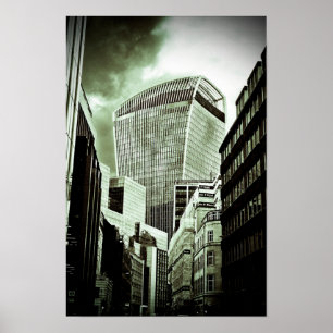 20 Fenchurch Street Walkie Talkie Building London Poster