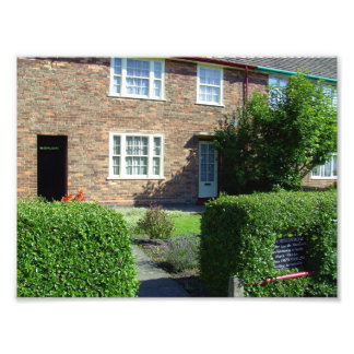 20 Forthlin Road. Childhood home of Paul McCartney Photo Print