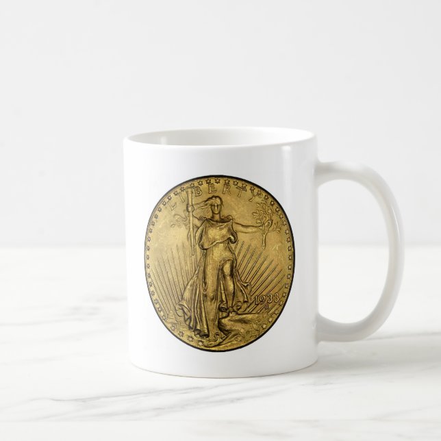 $20 GOLD PIECE COFFEE MUG (Right)
