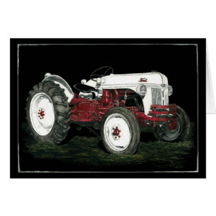 "20 Horses" - Tractor Card