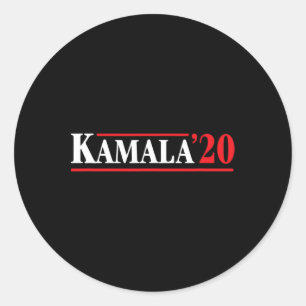 20 Kamala Harris 2020 Classic Round Sticker