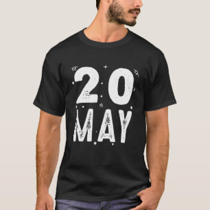 20 May Anniversary Party Special Occasions For Tod T-Shirt