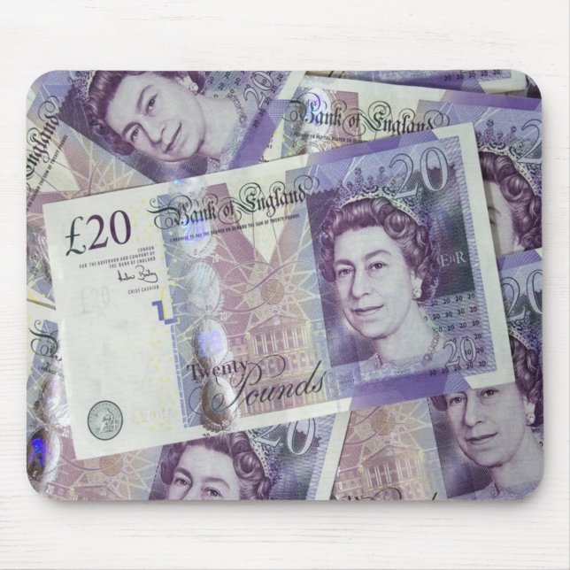 £20 Notes Mouse Pad (Front)