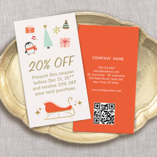 20%  OFF Christmas Discount Coupon Promotional