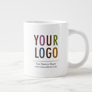 20 oz Custom Large Giant Mug with Logo No Minimum