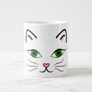 20 oz. Jumbo Mug - Kitty Face