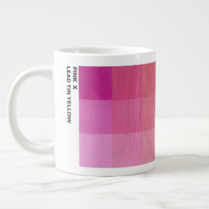20 oz Pink x Lead Tin Yellow Mug