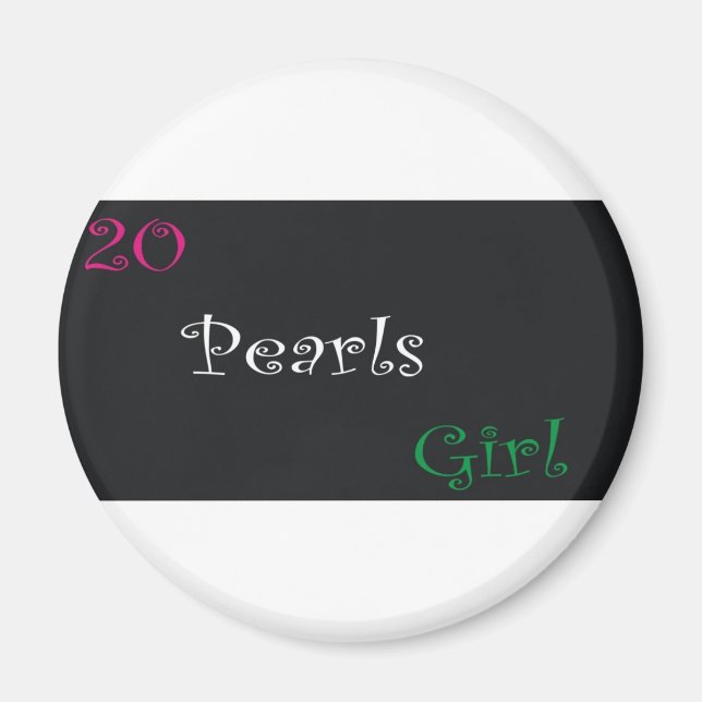 20 pearls magnet (Front)