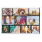 20 Photo Pillow Case Template Collage Black Frame