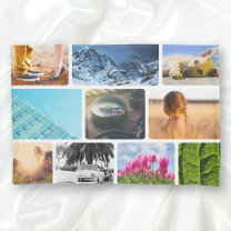 20 Photo Pillow Case Template Collage White Frame