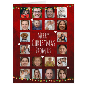    20 Photos to Personalise Family Merry Christmas