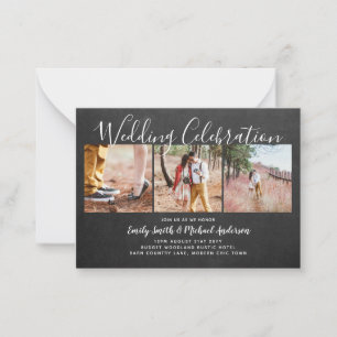 20 Quality Budget PHOTO Wedding Invites SMALL