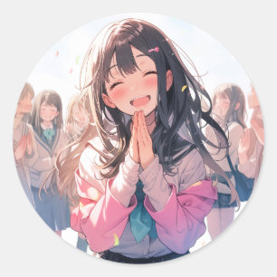 [20 Sheets Set] Thank Sticker   Sushi Musume Gener