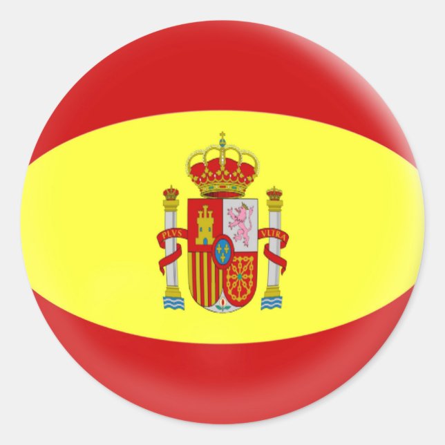 20 small stickers  Spain Spanish flag (Front)