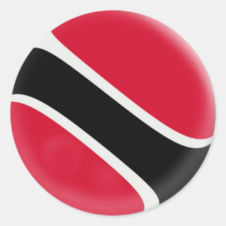 20 small stickers Trinidad & Tobago flag