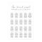 20 Tables Our Favourite People Seating Chart