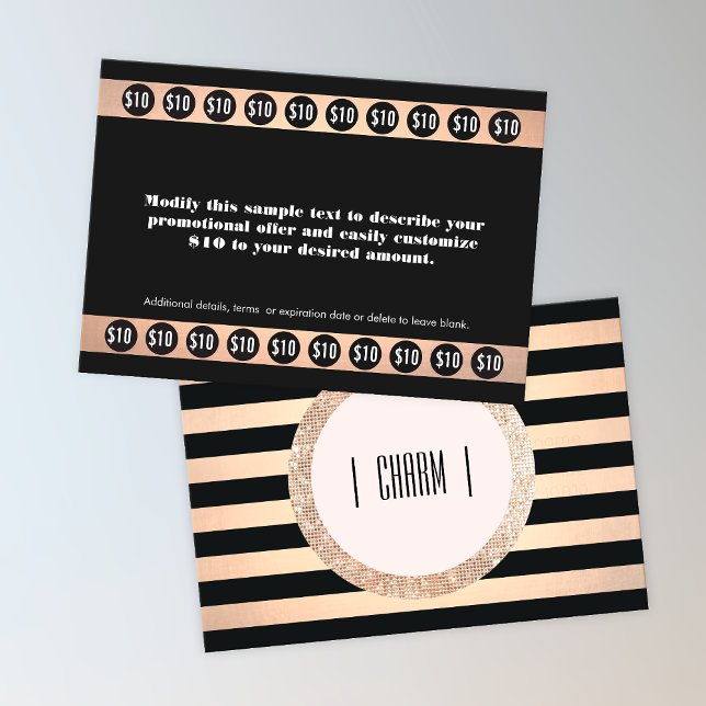  20 Visit  Beauty Salon Punch Card (Creator Uploaded)