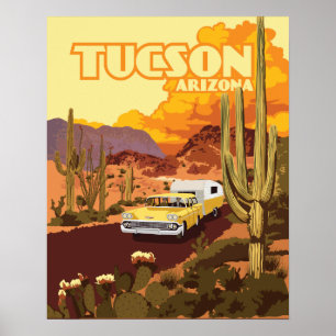 20"x16" Camper Poster