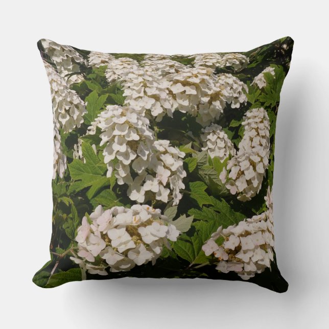 20"x20" Oakleaf Hydrangea Cushion (Front)
