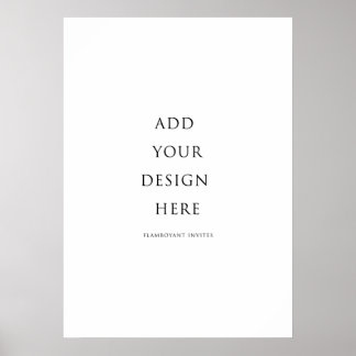 20"x28" (51x71 cm) Signage/ Poster