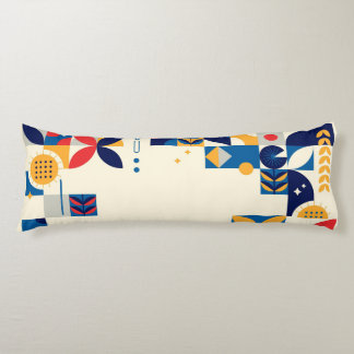 20"x54" Cotton - Bauhaus Art Body Pillow