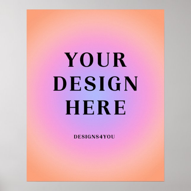 20 x 25 Vertical Printed Art Poster (Front)