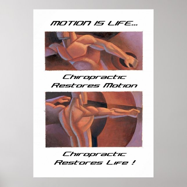 20" x 28" Newer Motion is Life Poster (Front)