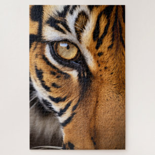 20" x 30" Ferocious Tiger, 1014 pieces Jigsaw Puzzle