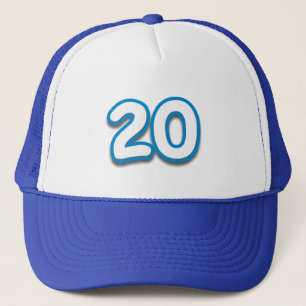 20 Year Birthday or Anniversary - Add Text Trucker Hat