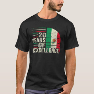 20 Year Old Birthday Mexican 20Th Birthday Pun Vin T-Shirt