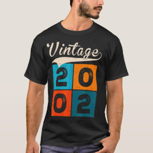 20 Year Old For Men Women On Birthday Vintage 200 T-Shirt