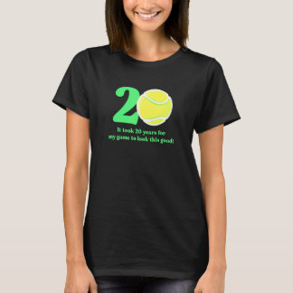 20 Year Old Tennis Player 2002 20th Birthday T-Shirt