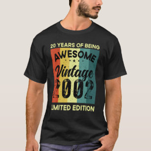 20 Years Of Being Awesome T Shirts Limited Edition