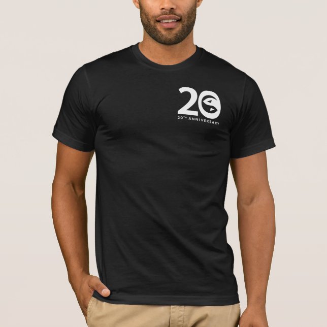 20 YEARS OF MAXIMIZING MY POSSIBILITIES T-Shirt (Front)