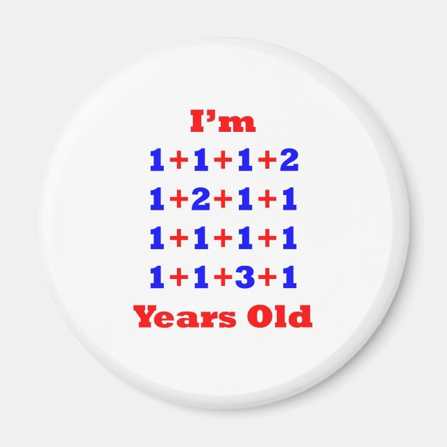 20 Years old! Magnet (Front)