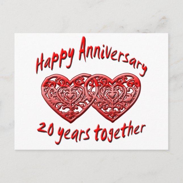 20 Years Together Postcard (Front)