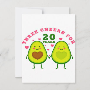 20 years wedding anniversary  husband gift invitat invitation