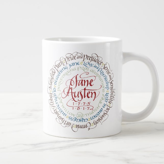 20oz Mug - Jane Austen Period Drama Adaptations (Right)