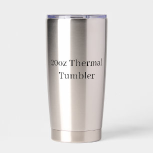 20oz Thermal Tumbler Water Bottle