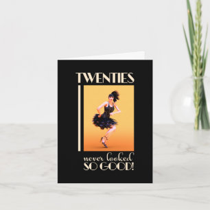 20s Birthday Vintage Custom Invitation