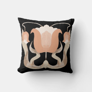 20s floral cushion